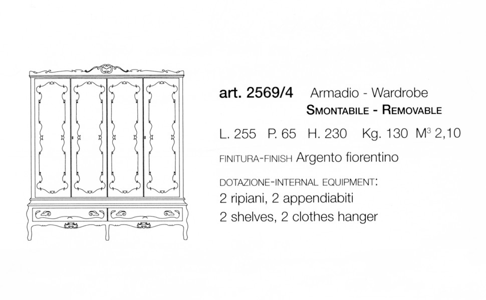 Wardrobe Vittorio grifoni La notte 2569