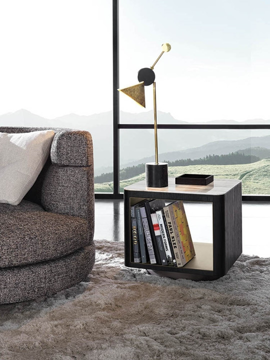 Bedside Table Minotti Milton Nightstand