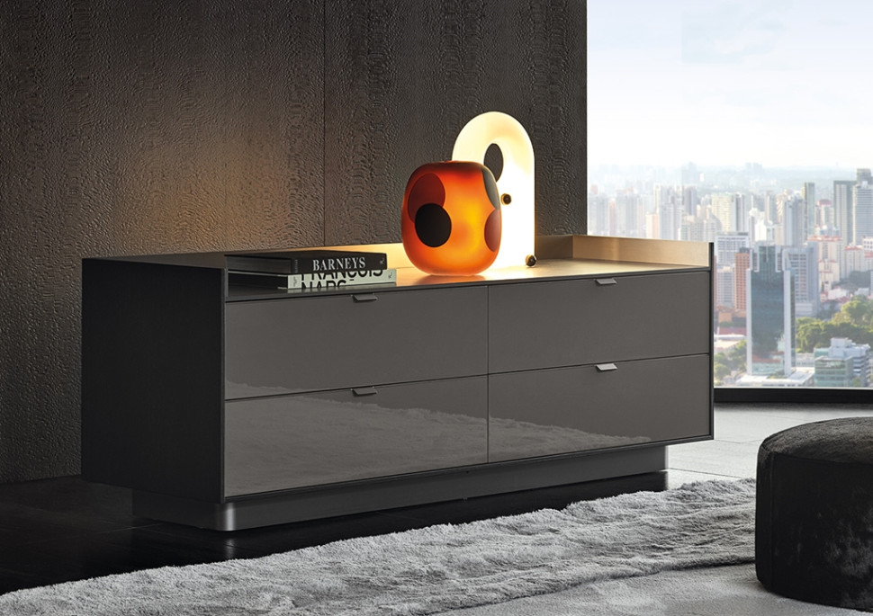 Bedside Table Minotti Darren Night Storage Units