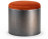 Ottoman Reflex Disegno Tau 40 Steel Pouf