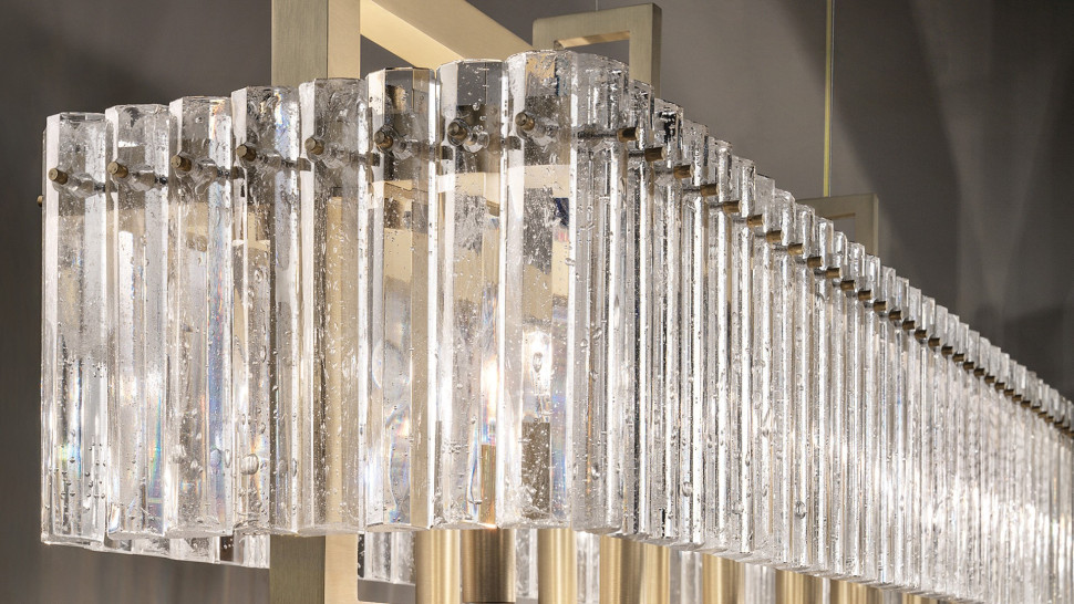 Lamp Chandelier Masiero Crek Suspension Linear