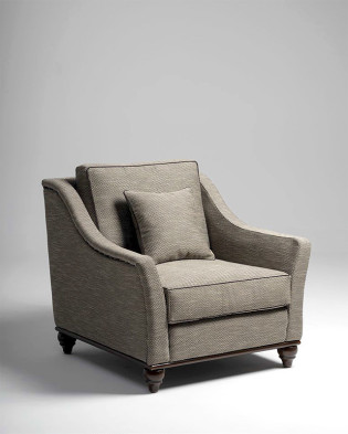 Armchair Mantellassi Couture Ducale 01