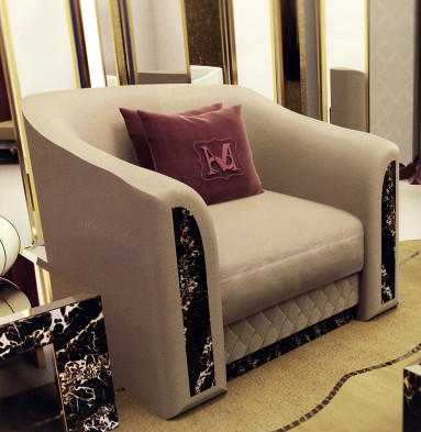 Armchair Formitalia Samuele mazza Royal armchair