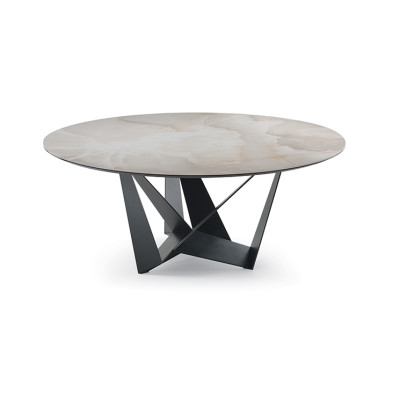 Dining Table Cattelan italia Skorpio Keramik Round