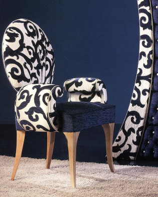 Dining Chair Meroni Blue rose 282P 3