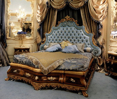Bed Luigi xv Francesco molon New empire H407