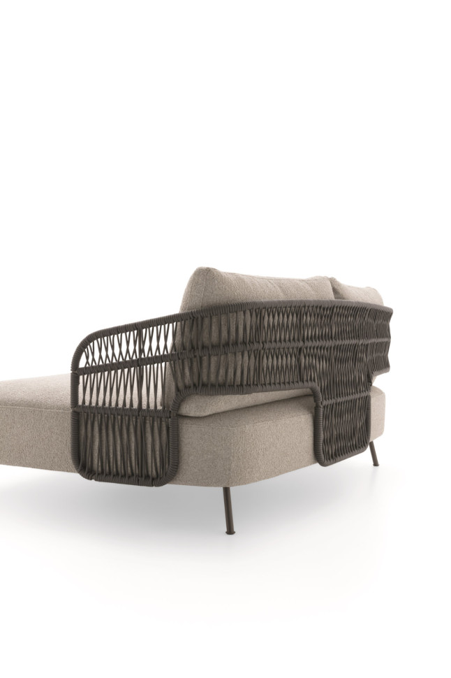 Chaise Lounge Ditre Italia 356 Sunbed Outdoor