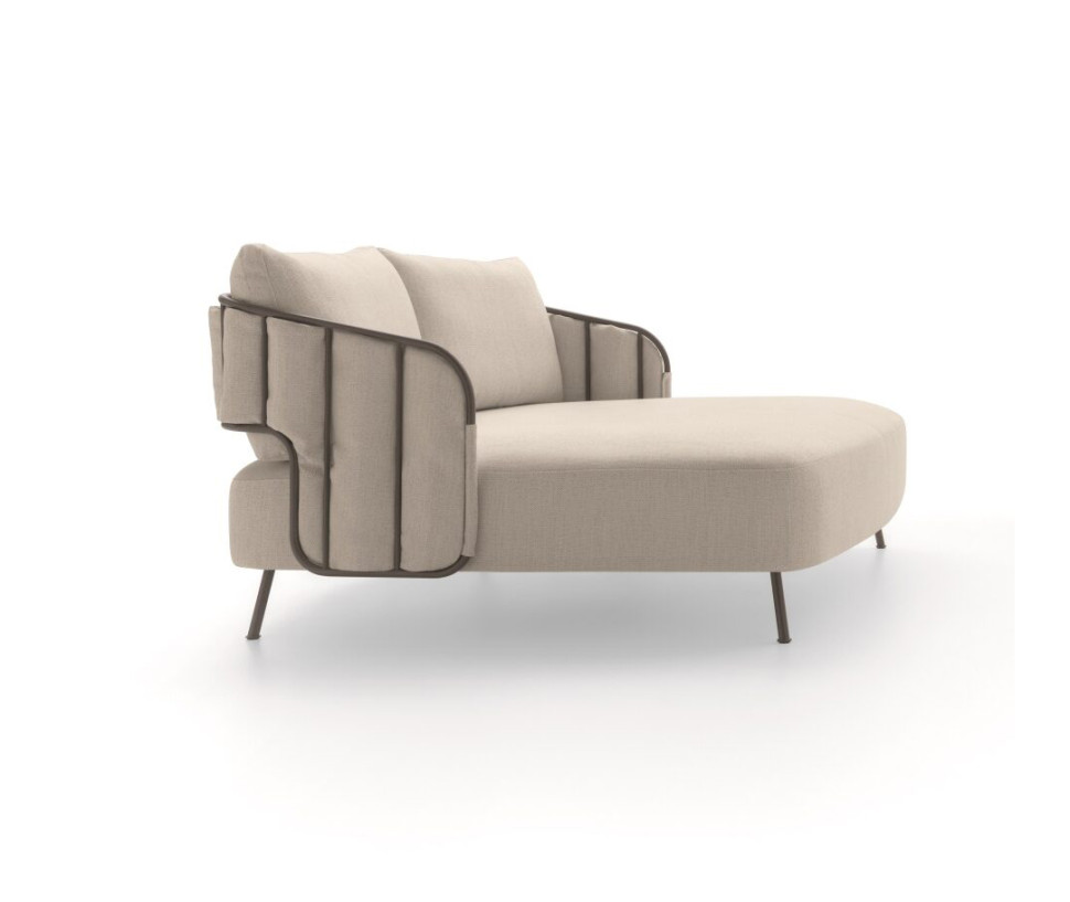 Chaise Lounge Ditre Italia 356 Sunbed Outdoor