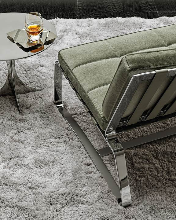 Armchair Minotti Delaunay Quilt