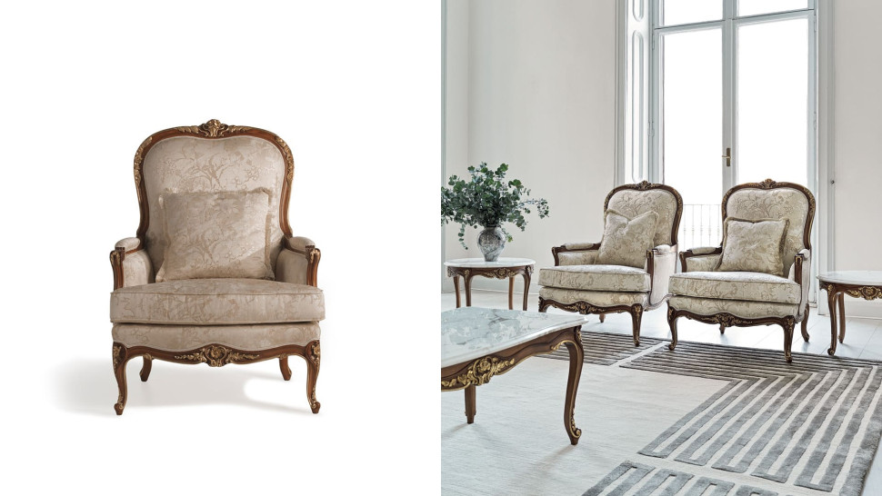 Armchair Angelo Cappellini Maupassant 0232