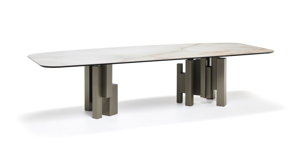 Dining Table Cattelan italia Skyline Keramik