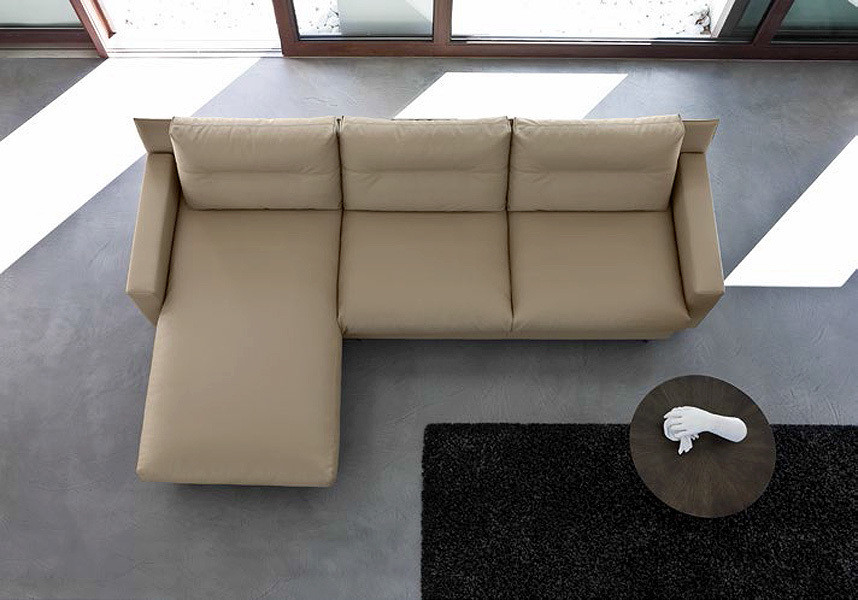 Sofa Sinfonia Meta design Su misura tailor made Art. 722 + art. 715
