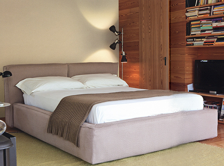 Bed King Meta design Su misura tailor made Art. 541 box