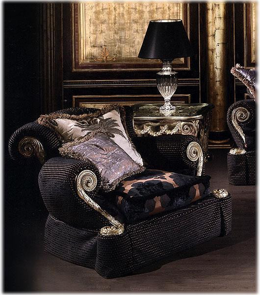 Armchair Ezio bellotti Platinum 4611