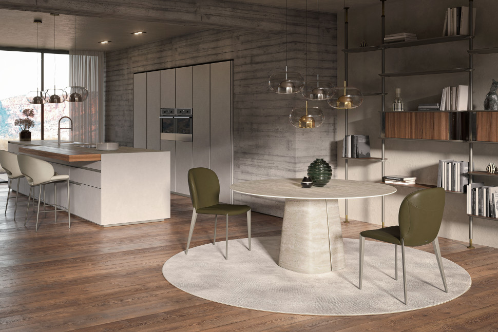 Table Cattelan Italia Rado Keramik Round
