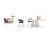 Table Ditre Italia Pillar Outdoor