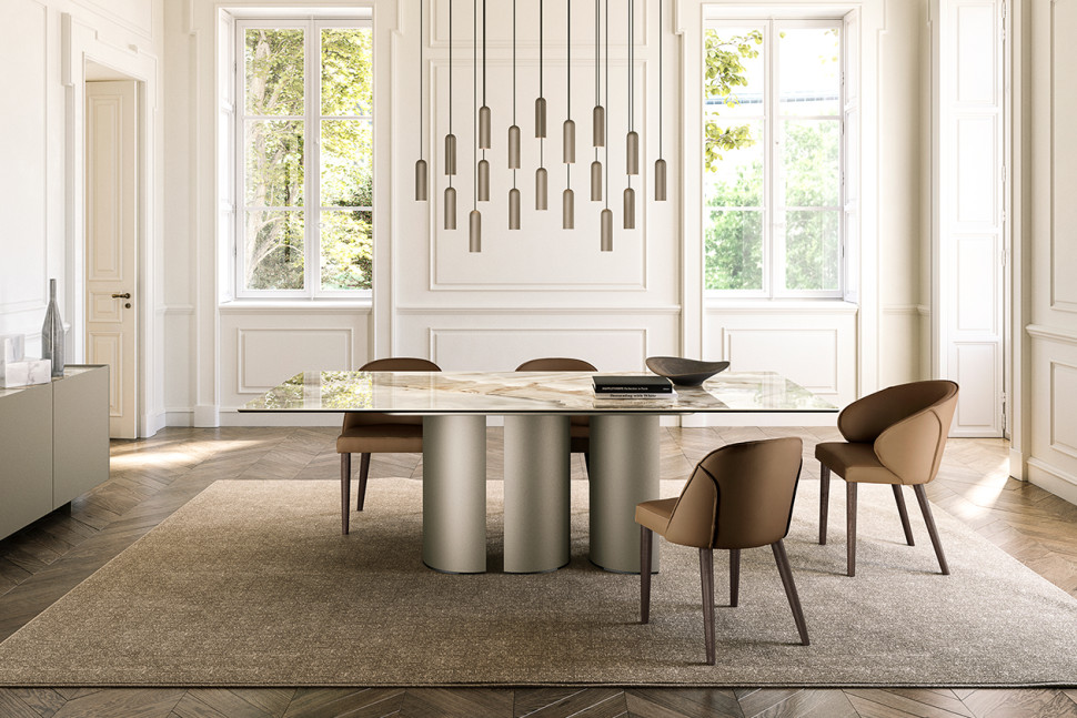 Table Eforma Plai top ceramica