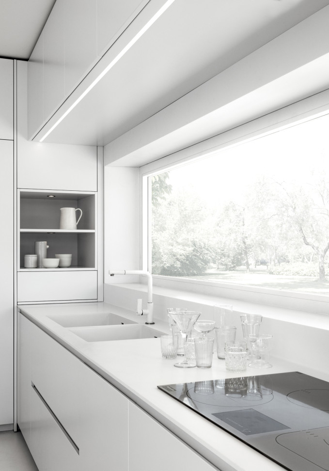 Kitchen Cabinet Mittel Cucine Elegantly White
