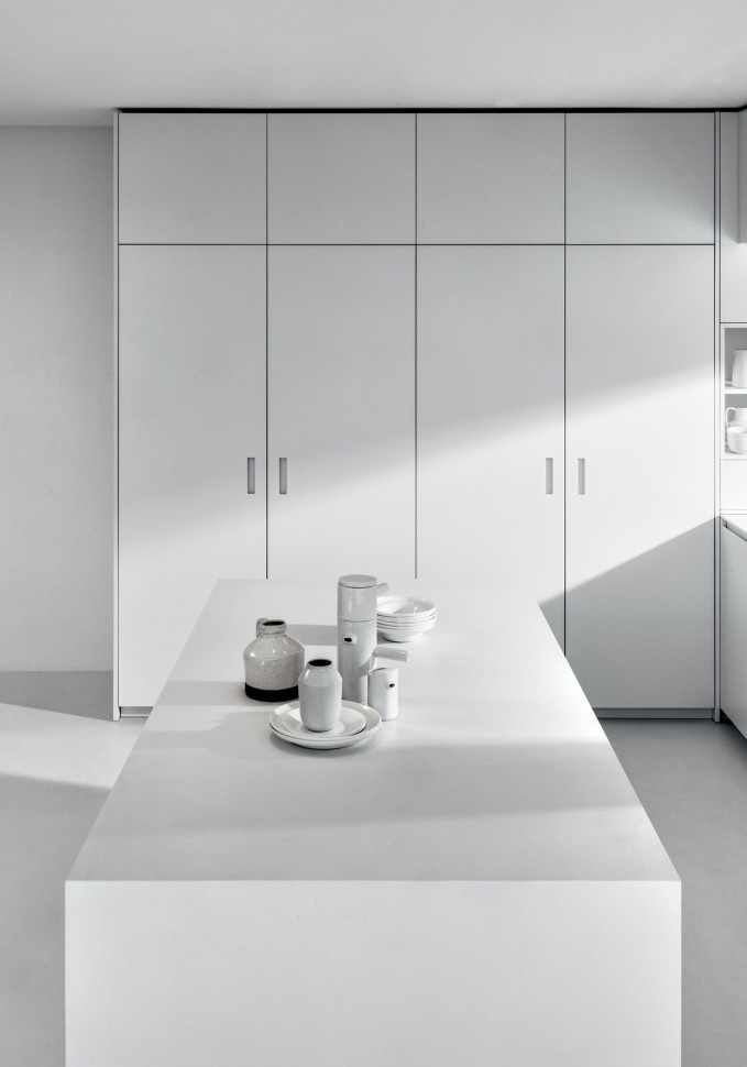 Kitchen Cabinet Mittel Cucine Elegantly White