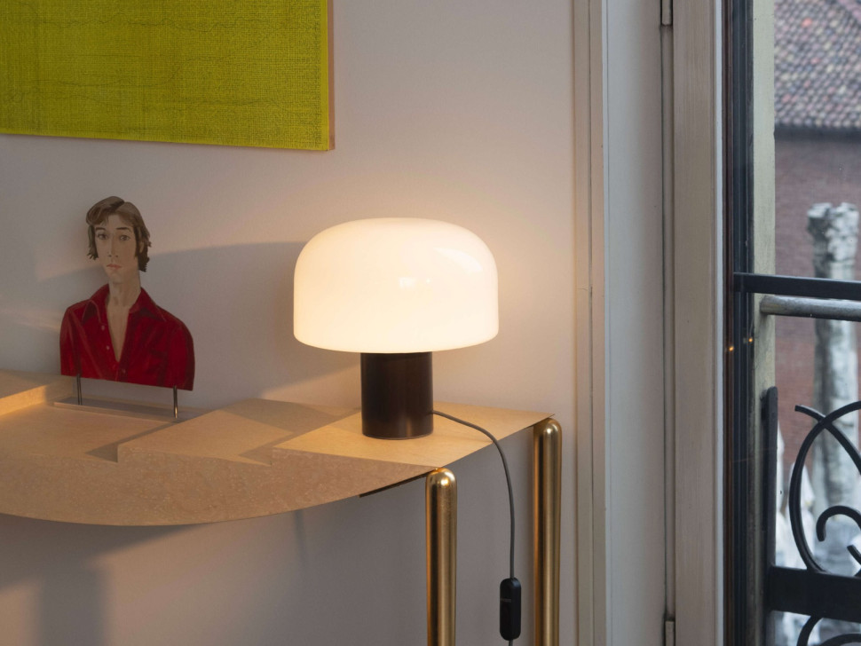 Desk Lamp Flos Bellhop Glass