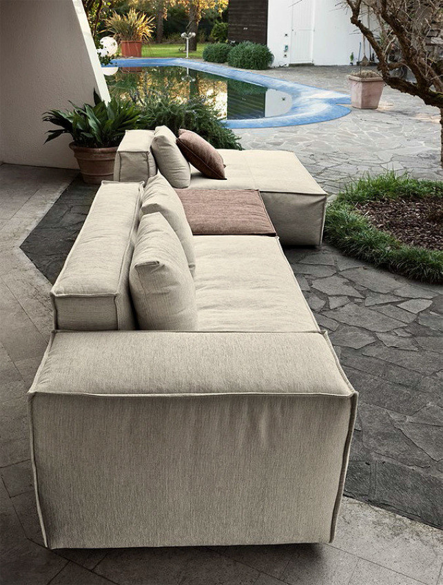 Sofa Cubo Meta design Su misura tailor made 981 + 977 + 974 + 982