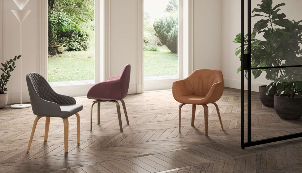 Armchair Ozzio design Eliot S452