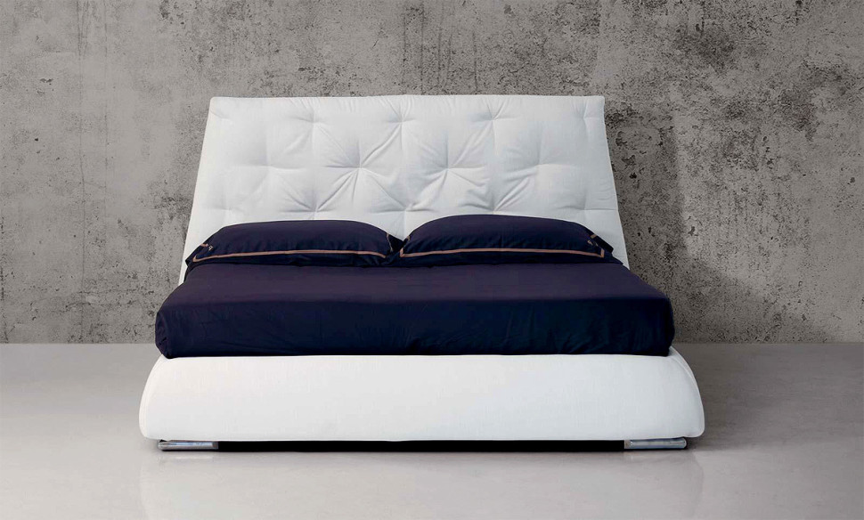 Bed Piermaria Notte Indigo