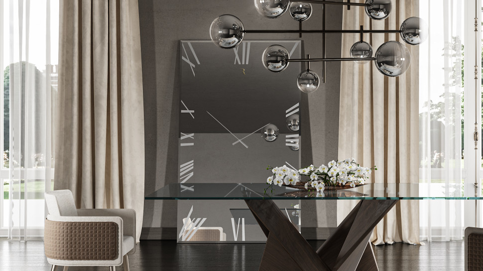 Mirror Часы Reflex Disegno / Glamour Titanium Specchio