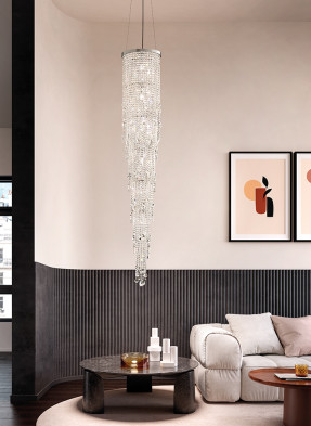 Lamp Chandelier Masiero Cristalle S 6/33/210