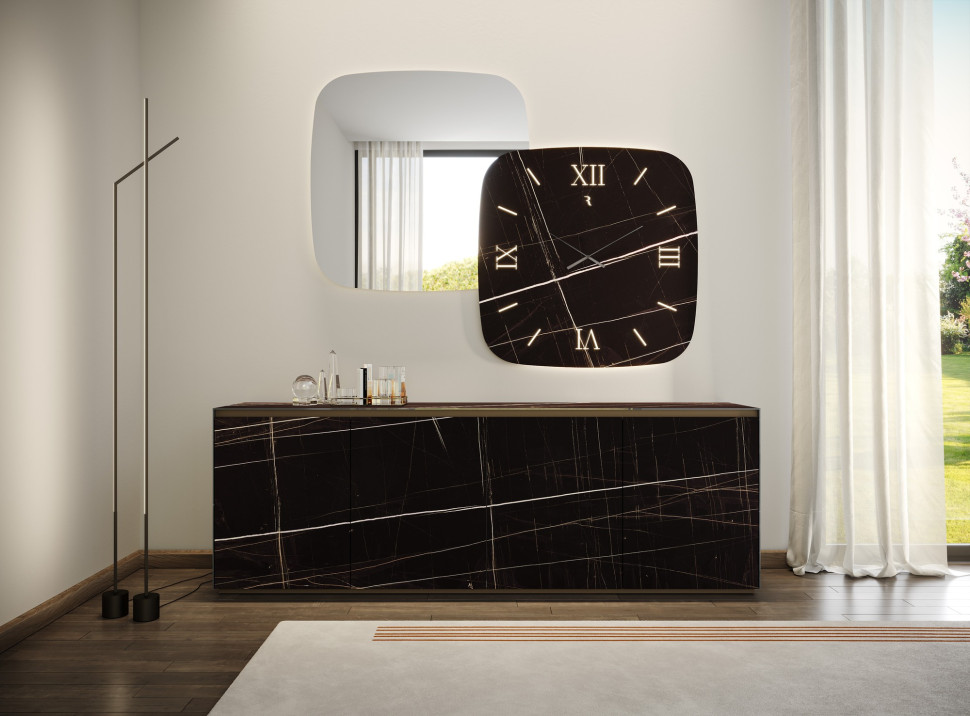Mirror Часы Reflex Disegno Nautilus Specchio E Orologio