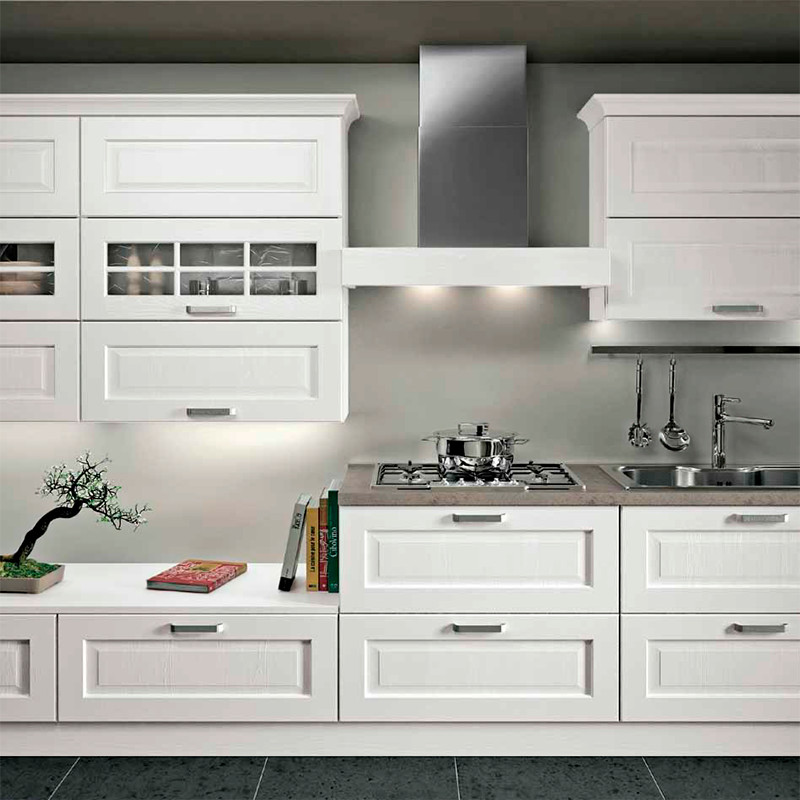 Kitchen Cabinet Vismap Amica Amica frass ino bianco