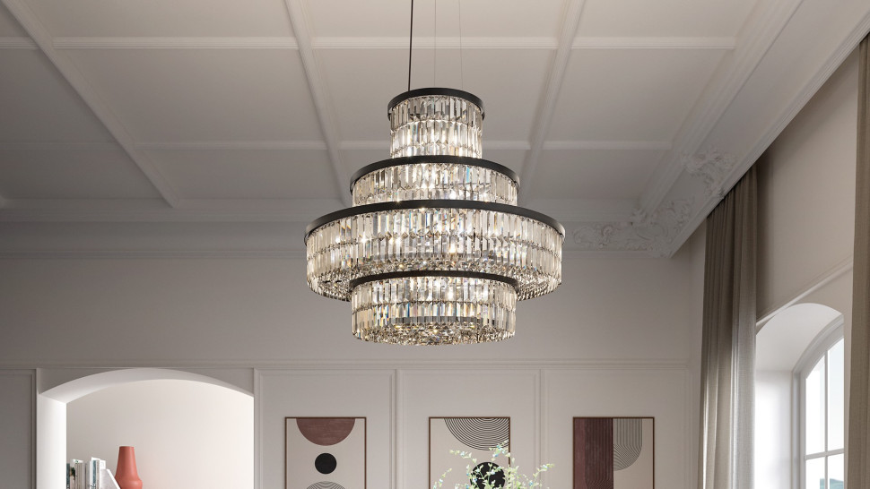 Lamp Chandelier Masiero Palladio S 15/90/80