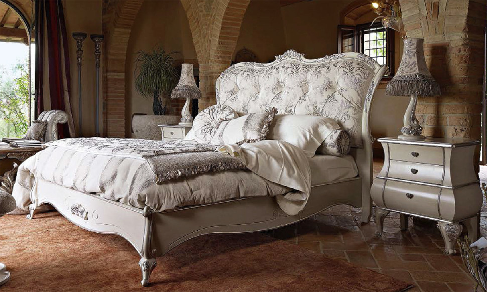 Bed Leonardo Volpi Classic 5033 + 6114
