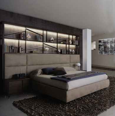 Bed Bookcase Fimes Momenti notte 33A45