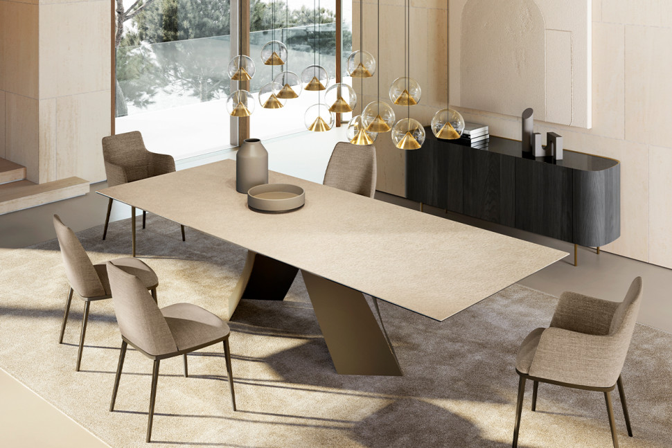 Table Eforma Twist top ceramica
