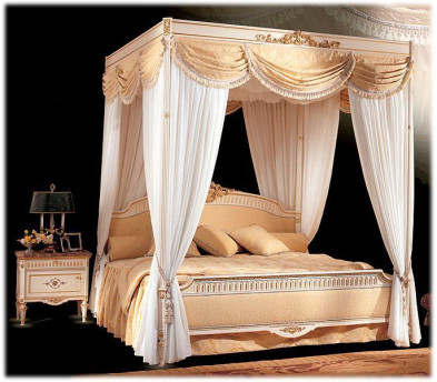 Bed Greta Oak Collezioni classic E5622 + e5642