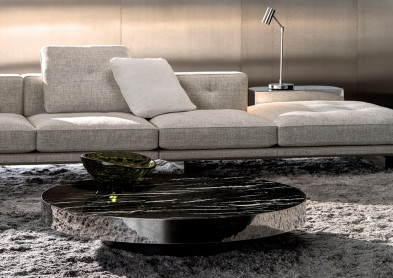 Coffee Table Minotti Solid Steel