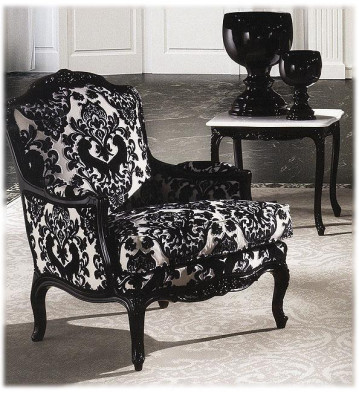 Armchair Balzac Angelo cappellini Sittingrooms 1663/B