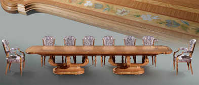 Dining Table Ezio bellotti Platinum vol. ii 1103