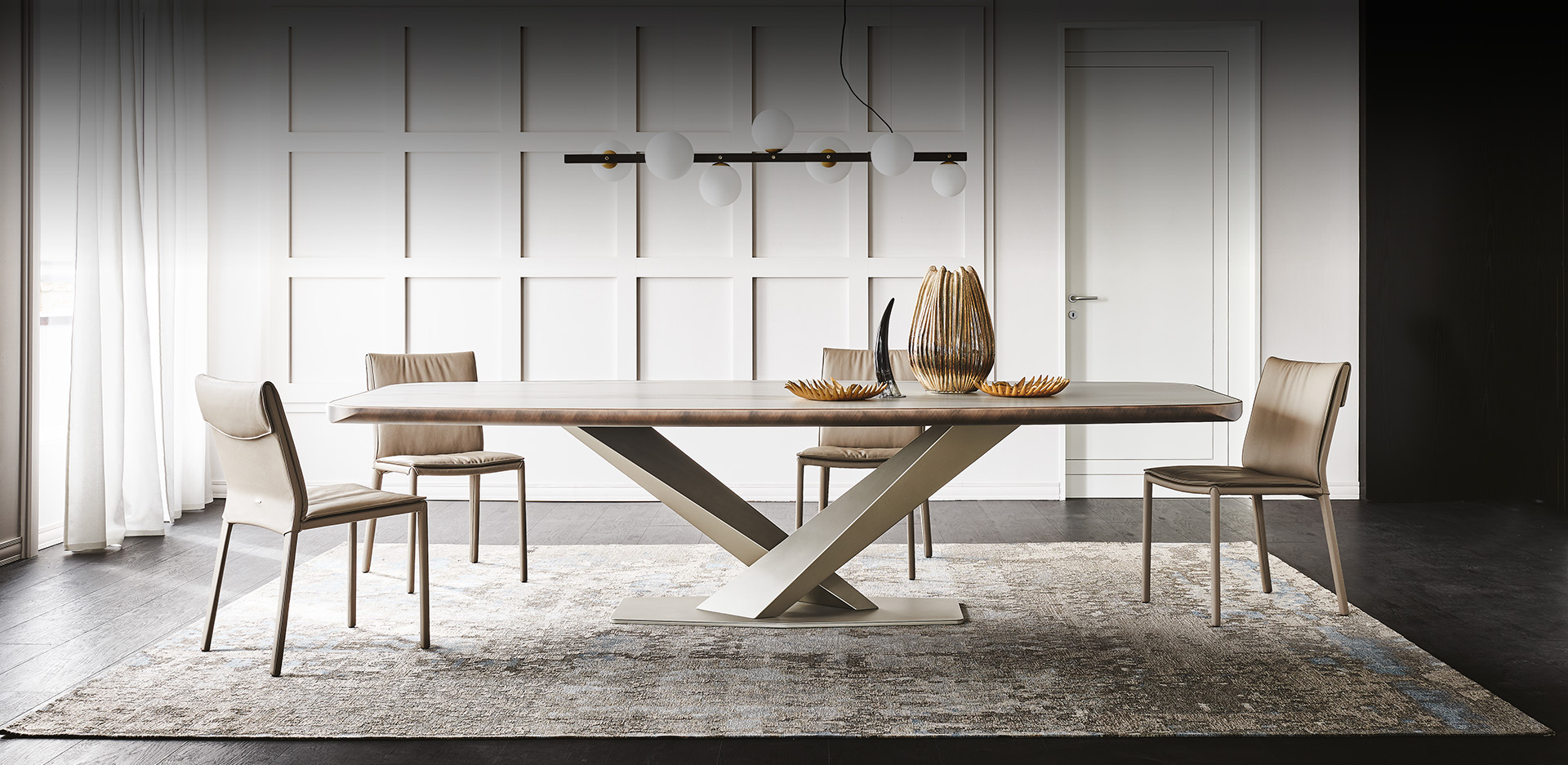 Dining Table Cattelan italia Stratos Keramik Premium