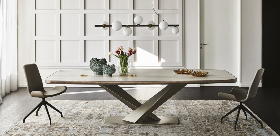 Dining Table Cattelan italia Stratos Keramik Premium