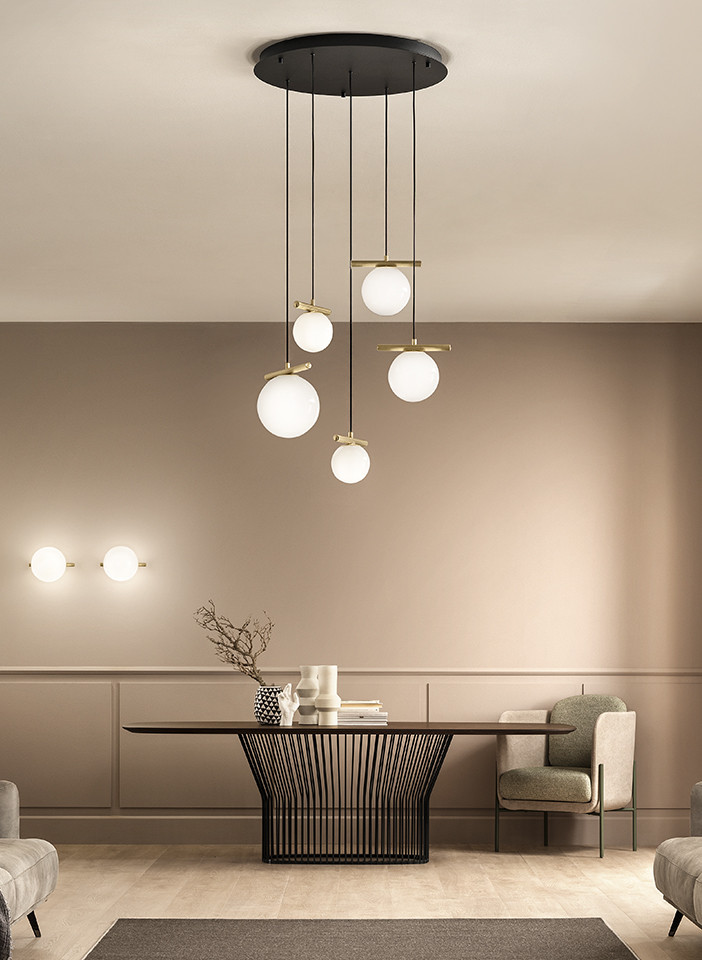 Lamp Chandelier Masiero Posy Composizione