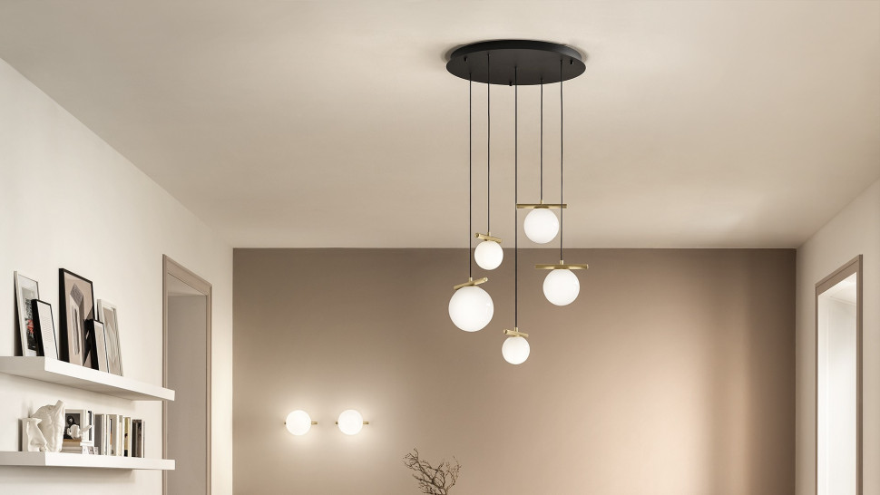 Lamp Chandelier Masiero Posy Composizione