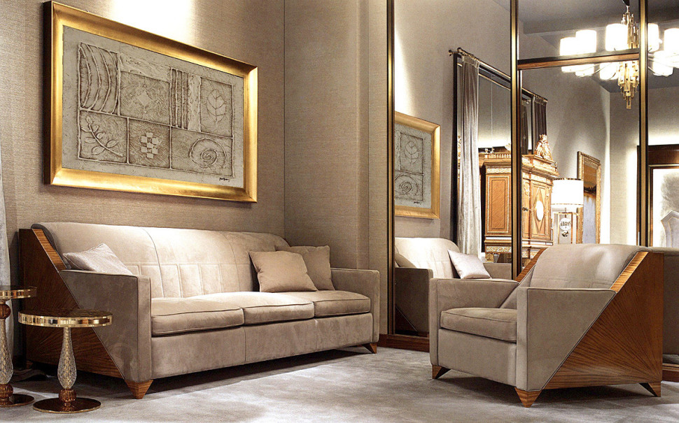 Sofa Zanaboni Contemporary Lauren 3 posti