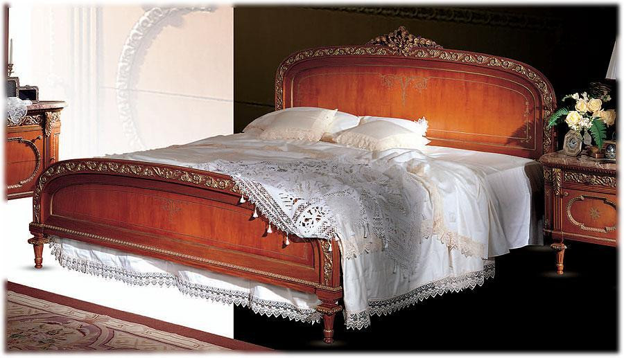 Bed Azelia Oak Collezioni classic E5702