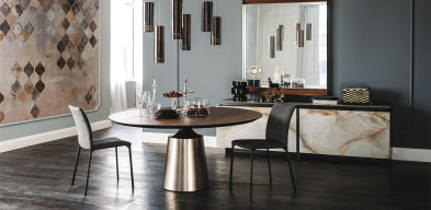 Dining Table Cattelan italia Yoda Wood