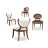 Dining Chair Elledue Il novecento La 471