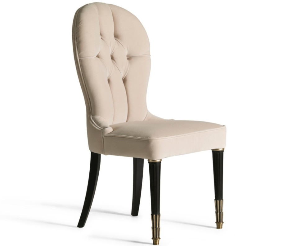 Chair Angelo Cappellini Capitonne upholstered 34097