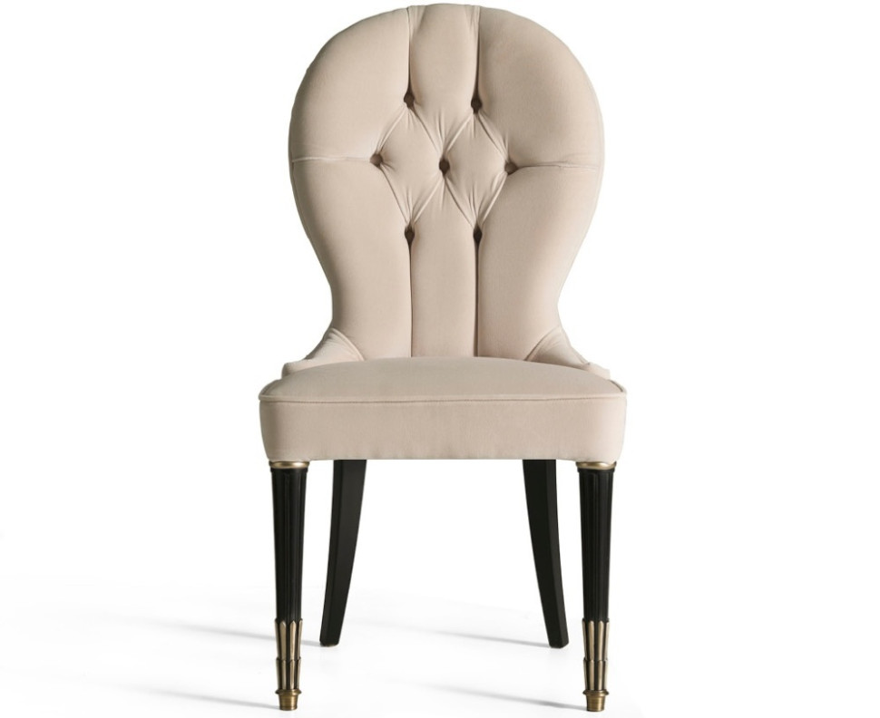 Chair Angelo Cappellini Capitonne upholstered 34097