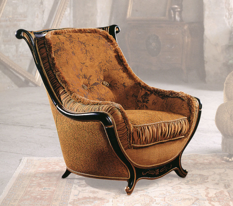 Armchair Mantellassi Luxury vintage collection Liberty